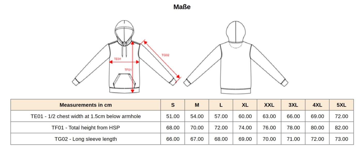 AF BIO Hoodie "First Edition" AF0321 – Bild 4
