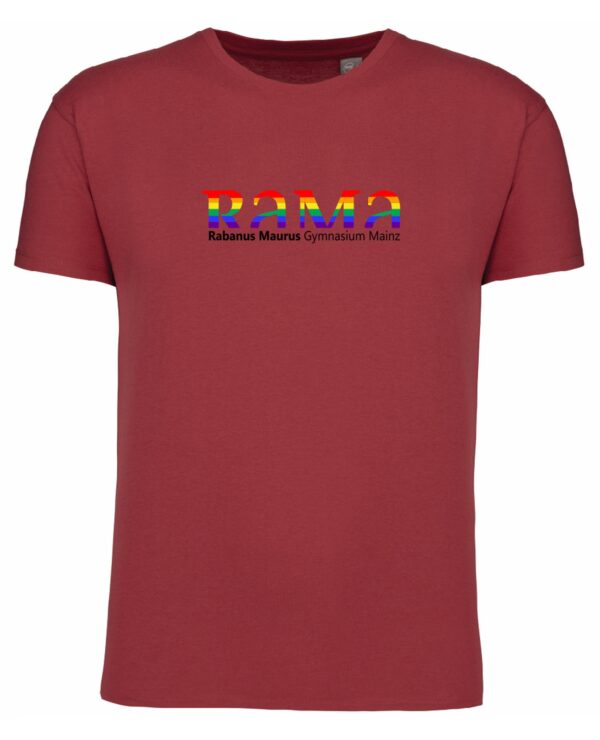 Rama Premium Tee Bio "two " Terracotta Red – Bild 2