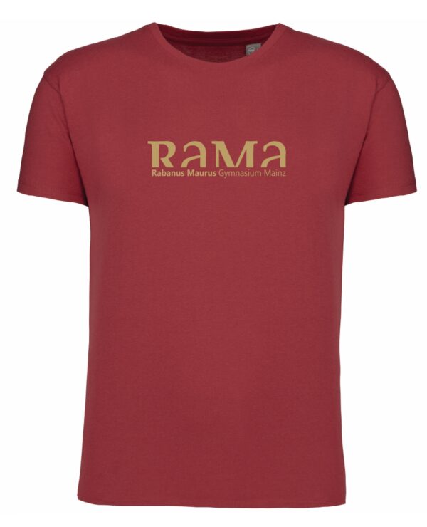 Rama Premium Tee Bio "two " Terracotta Red – Bild 4