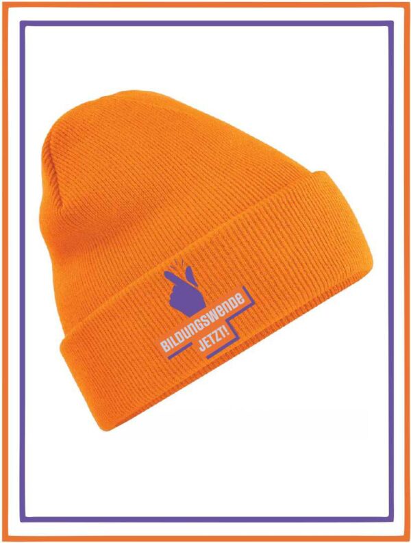 Weiches Beanie Bildungswende – Bild 2