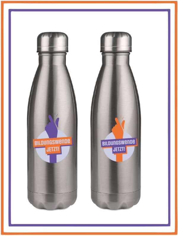 Thermo Flasche Bildungswende – Bild 2