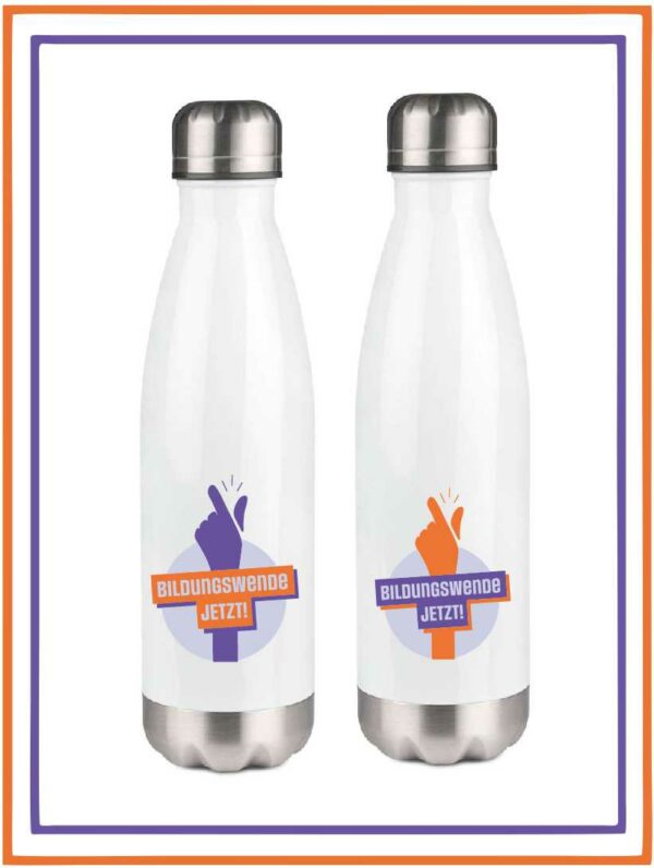 Thermo Flasche Bildungswende
